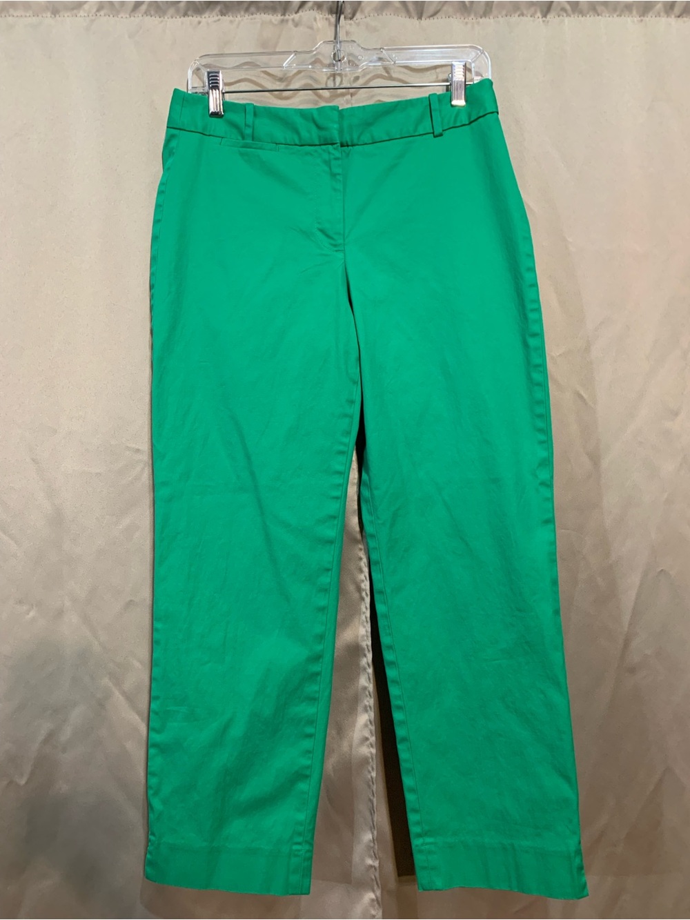 Talbots Emerald Green Straight-Leg Pants 89/2